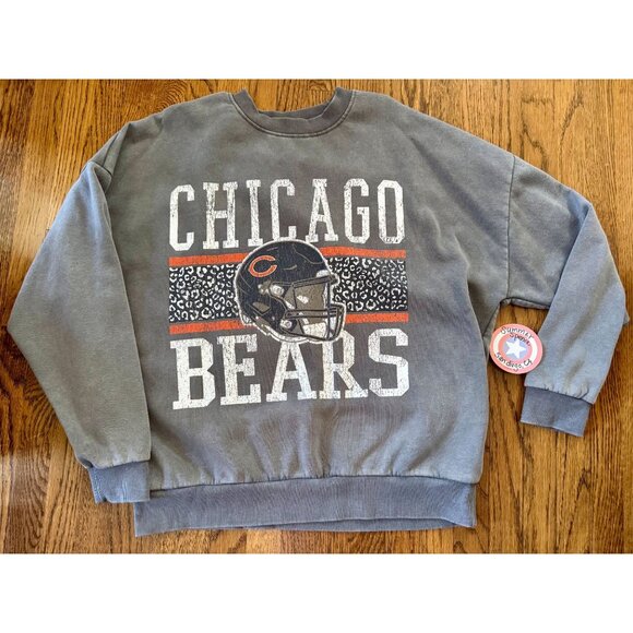 Chicago Bears Gameday Couture Sweatshirt Large EUC - Picture 1 of 2